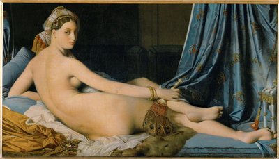 La Grande Odalisque - Velká Odalisque ... od Jean Auguste Dominique Ingres