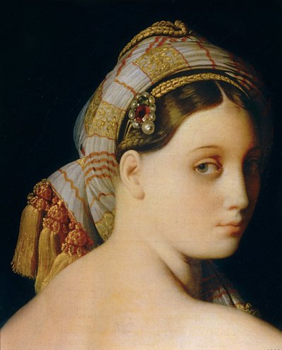 La Grande Odalisque - Velká Odalisque ... od Jean Auguste Dominique Ingres