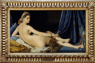 La Grande Odalisque - od Ingrese od Jean Auguste Dominique Ingres