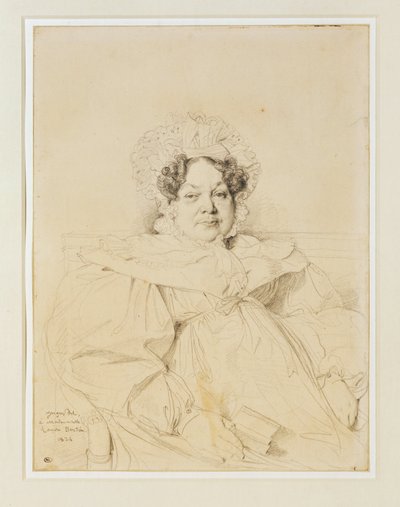 Louis-Francois Bertin ... od Jean Auguste Dominique Ingres