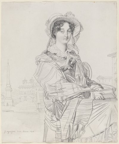 Mars. Charles Badham od Jean Auguste Dominique Ingres