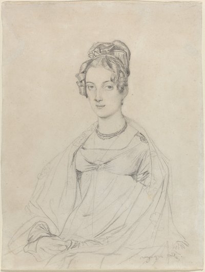Paní Edward Dodwellová od Jean Auguste Dominique Ingres