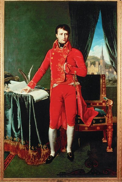 Napoleon I. Bonaparte (malba na plátně) od Jean Auguste Dominique Ingres