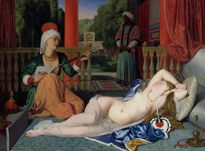 Odaliska s otrokem od Jean Auguste Dominique Ingres