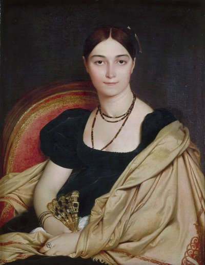 Portrét madam Duvauceyové od Jean Auguste Dominique Ingres