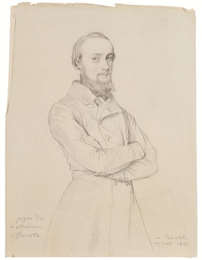 Portrét Alexandre Legentila od Jean Auguste Dominique Ingres