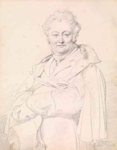 Portrét Guillauma Guillona-Lethièra od Jean Auguste Dominique Ingres