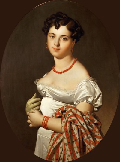 Portrét Madame Cécile Panckoucke, rozené Bochet od Jean Auguste Dominique Ingres