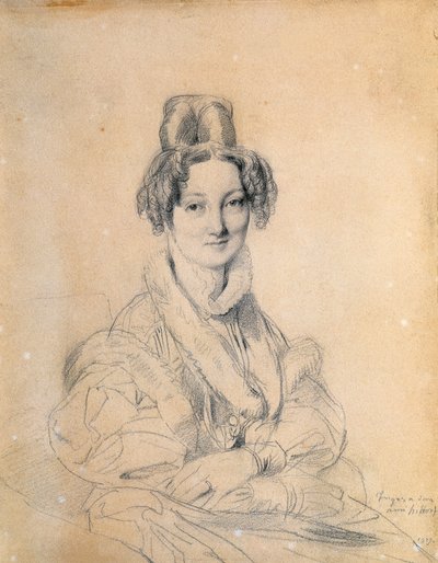 Portrét Madame Hittorff od Jean Auguste Dominique Ingres