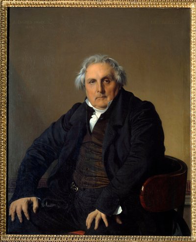 Portrét monsieur Louis Francois Bertin (1766-1841) dit Bertin l