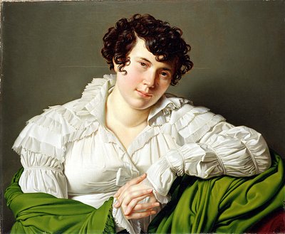 Portrét mladé ženy, kolem roku 1805 (olej na plátně) od Jean Auguste Dominique Ingres