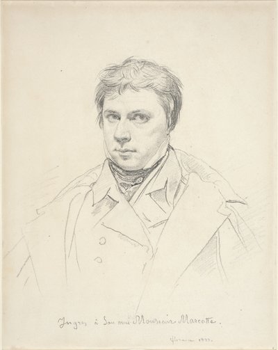Autoportrét od Jean Auguste Dominique Ingres