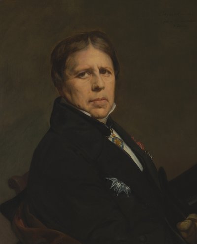 Autoportrét od Jean Auguste Dominique Ingres