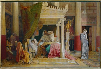 Stratonice aneb Antiochova nemoc od Jean Auguste Dominique Ingres