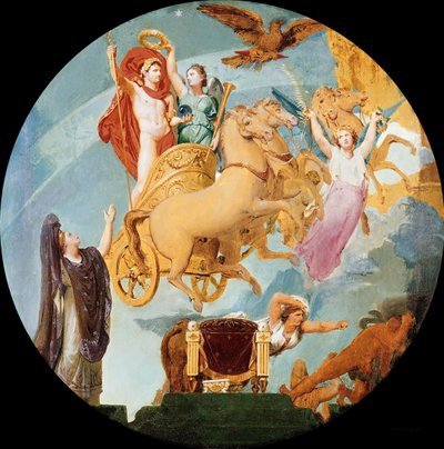 Apoteóza Napoleona I., 1853. od Jean Auguste Dominique Ingres