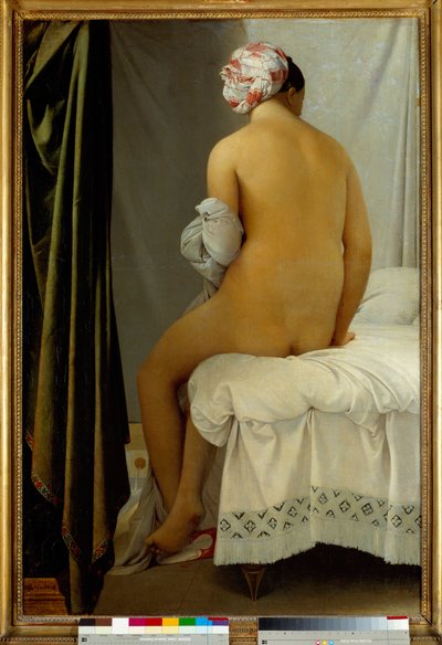 Lázeň z Valpinconu od Jean Auguste Dominique Ingres