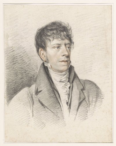 Portrét Jana Hulswita od Jean Augustin Daiwaille