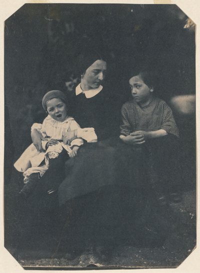 Matka se dvěma dětmi, c. 1855. od Jean Baptist Frénet