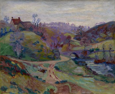 Crozant, Pont Charraud, 1903 od Jean Baptiste Armand Guillaumin