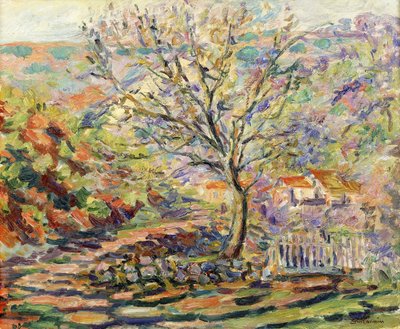 Dům na venkově; Dům v krajině, kolem roku 1910 od Jean Baptiste Armand Guillaumin