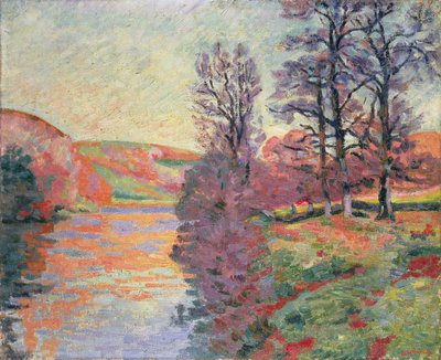 Krajina od řeky Creuse, c.1912 od Jean Baptiste Armand Guillaumin