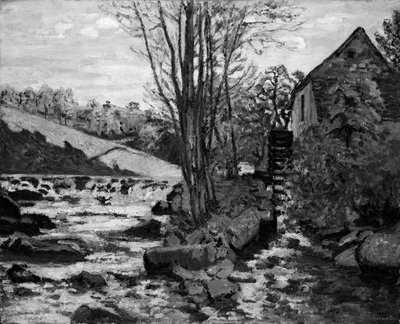 Mlýn Pont Maupuit od Jean Baptiste Armand Guillaumin