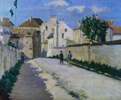 Rue de Clamart ve Vanves, kolem roku 1873 (olej na plátně) od Jean Baptiste Armand Guillaumin