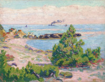 Saint Palais, Pointe de la Perriere, kolem roku 1893 od Jean Baptiste Armand Guillaumin