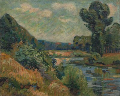 Banks of the Marne v Charentonu, c. 1895. od Jean Baptiste Armand Guillaumin