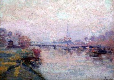 Seina v Paříži (olej na plátně) od Jean Baptiste Armand Guillaumin