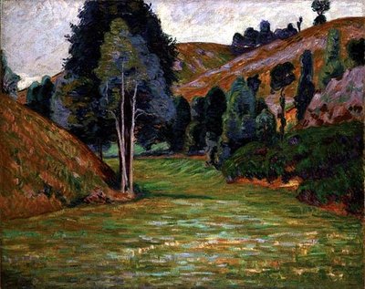 Vale v Pontgibaud, kolem roku 1890 (olej na plátně) od Jean Baptiste Armand Guillaumin