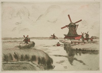 Pohled ze Saardamu, 1909. od Jean Baptiste Armand Guillaumin