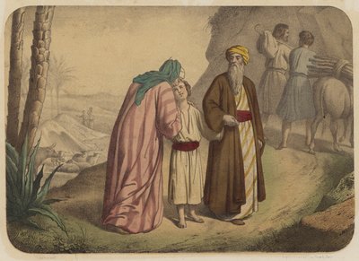 Odjezd na oběť od Jean Baptiste Auguste Leloir