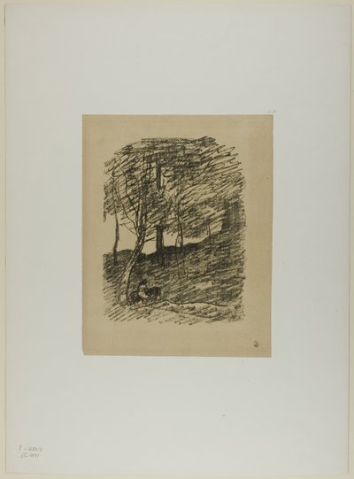 Pod stromy od Jean-Baptiste-Camille Corot