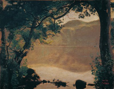 Nemisee od Jean Baptiste Camille Corot