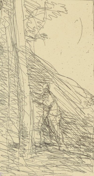 Scribble od Jean Baptiste Camille Corot