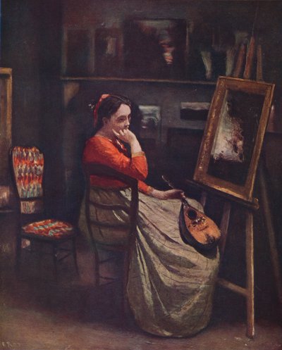 Latelier de Corot, c1865, 1939 od Jean Baptiste Camille Corot
