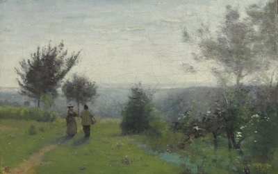 jarní svítání od Jean-Baptiste-Camille Corot
