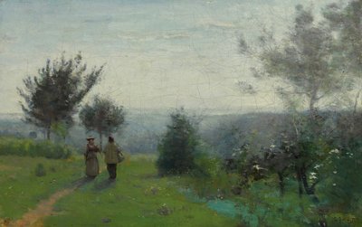 Jarní svítání od Jean-Baptiste-Camille Corot