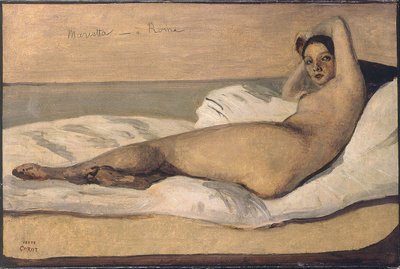 Marietta Římská Odaliska od Jean Baptiste Camille Corot