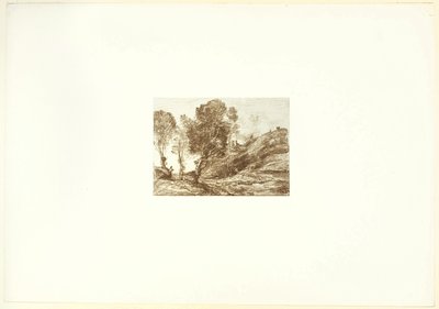 Vzpomínka na Itálii od Jean Baptiste Camille Corot