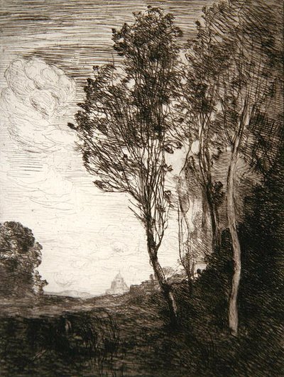 Suvenýr z Itálie od Jean Baptiste Camille Corot