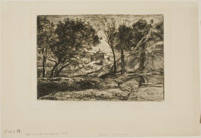 Suvenýr z Toskánska od Jean Baptiste Camille Corot