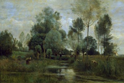 Jaro, Jean-Baptiste-Camille Corot (1796-1875) od Jean Baptiste Camille Corot