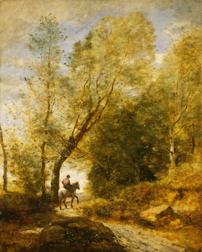 The Forest of Coubron, 1872. od Jean Baptiste Camille Corot