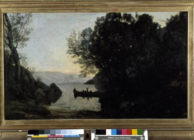 Ansicht von Riva, Italienisches Tirol von Jean Baptiste Camille Corot