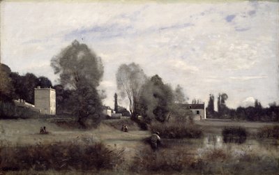 Město Avray, 1865 od Jean Baptiste Camille Corot