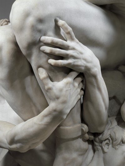 Detail Ugolina a jeho synů od Jean-Baptiste Carpeaux