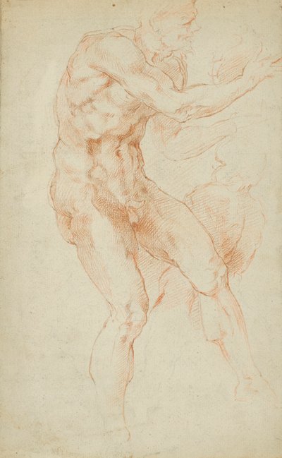 Skici dvou satyrů od Jean-Baptiste Carpeaux