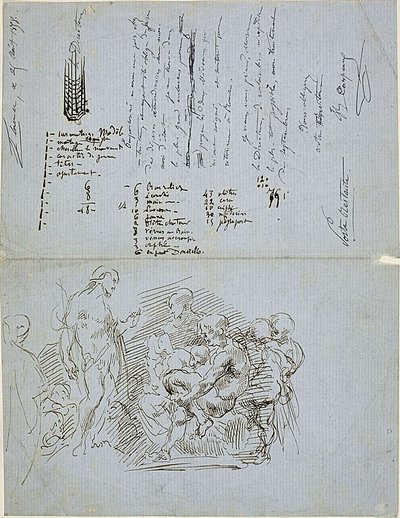 Kázání svatého Jana Křtitele od Jean-Baptiste Carpeaux